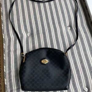 Gucci Vintage Black Shoulder/Cross Body Mini-Bag